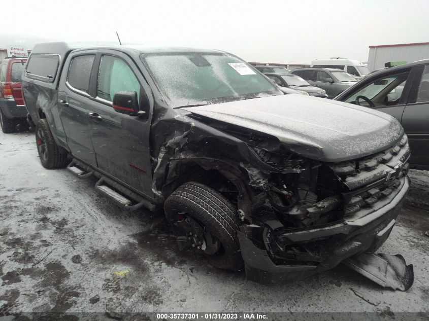 2021 CHEVROLET COLORADO 4WD LT VIN: 1GCGTCEN9M1291660