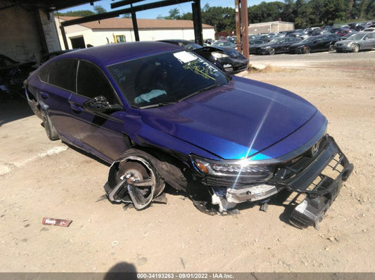 2021 HONDA ACCORD SEDAN SPORT VIN: 1HGCV1F37MA124550