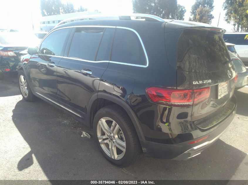 2022 MERCEDES-BENZ GLB GLB 250 VIN: W1N4M4GB0NW182638