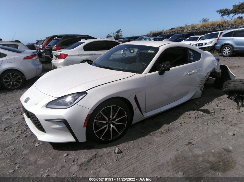 2022 TOYOTA GR86 VIN: JF1ZNBC14N8750007
