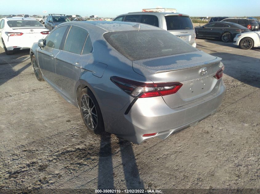 2022 TOYOTA CAMRY SE VIN: 4T1G11AK7NU630532