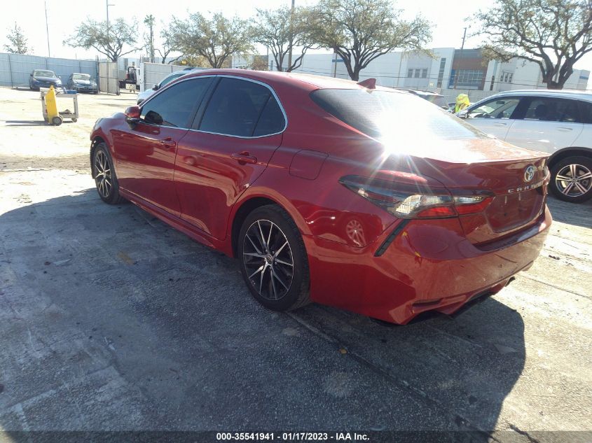 2022 TOYOTA CAMRY SE VIN: 4T1S11AK0NU050016