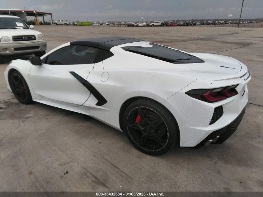 2021 CHEVROLET CORVETTE 2LT VIN: 1G1YB2D45M5119900