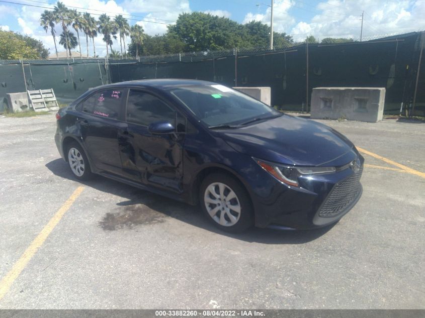 2020 TOYOTA COROLLA LE VIN: JTDEPRAE6LJ076840