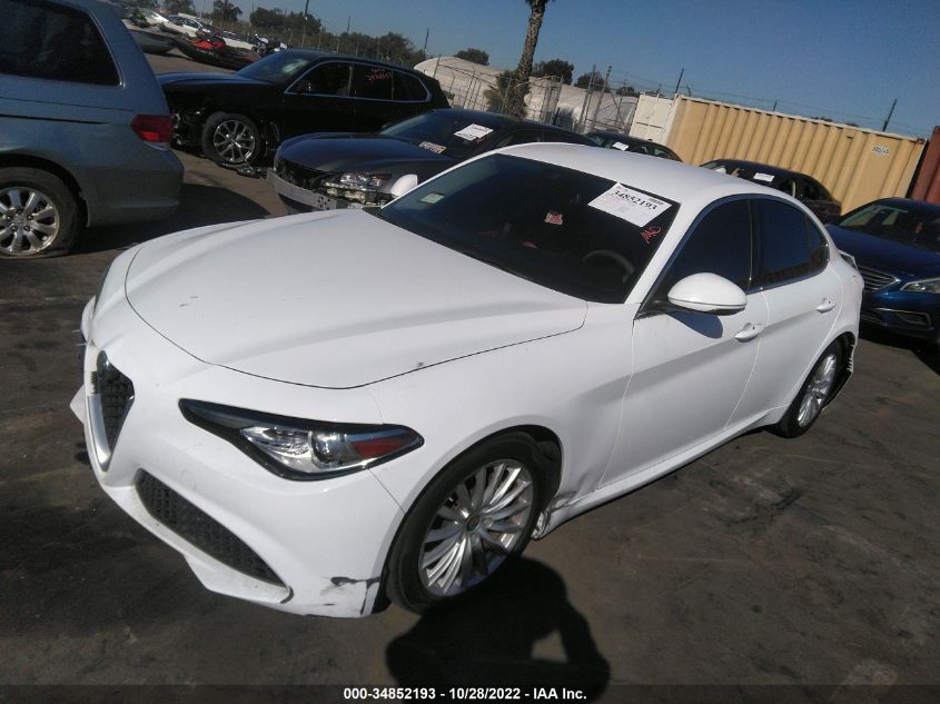 2021 ALFA ROMEO GIULIA VIN: ZARFAMAN0M7643802