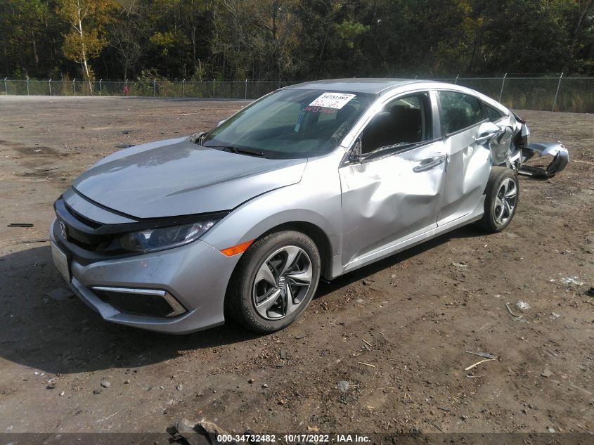 2021 HONDA CIVIC SEDAN LX VIN: 2HGFC2F68MH515131