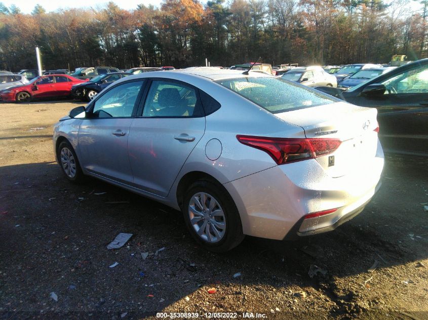 2022 HYUNDAI ACCENT SE VIN: 3KPC24A6XNE163884