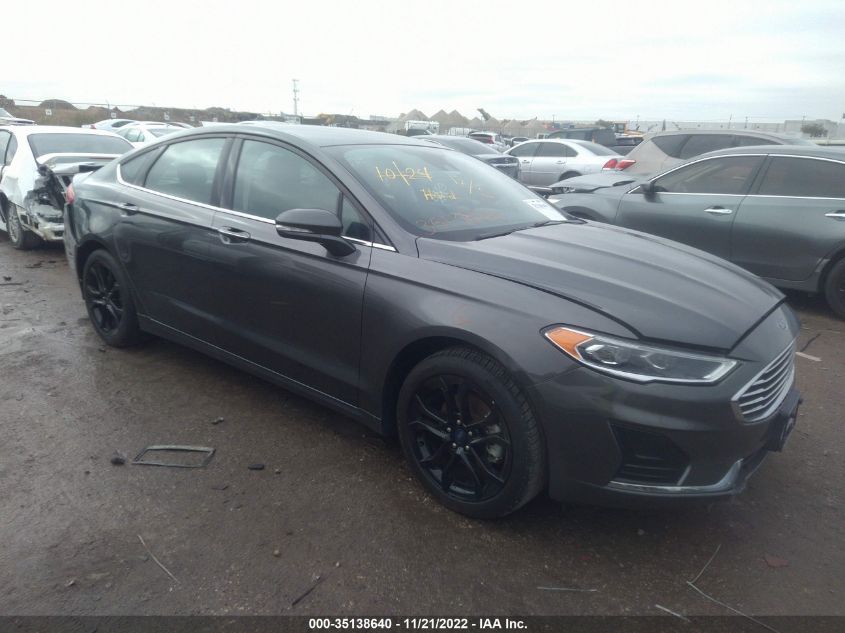 2020 FORD FUSION SEL VIN: 3FA6P0CD9LR131636