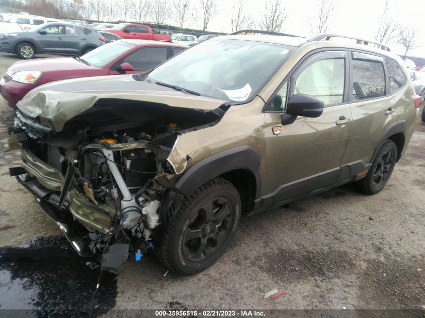 2022 SUBARU FORESTER WILDERNESS VIN: JF2SKAMC9NH464668