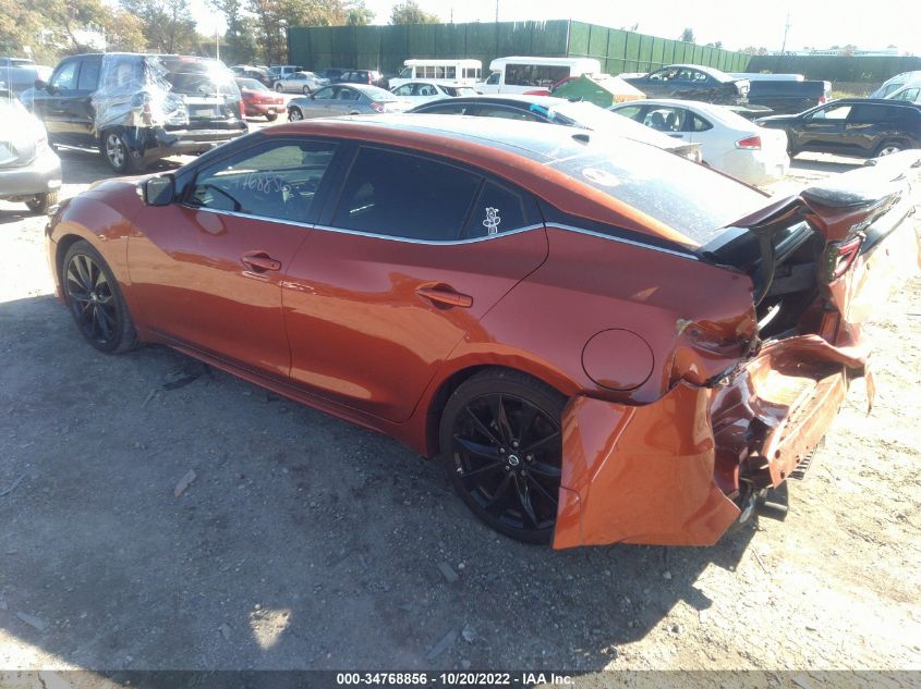 2021 NISSAN MAXIMA SR VIN: 1N4AA6EV1MC508710