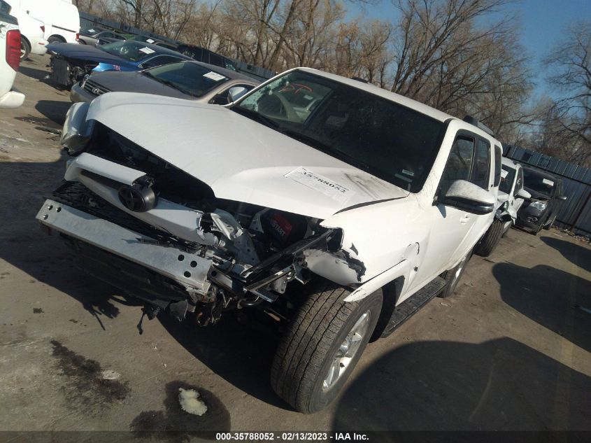 2022 TOYOTA 4RUNNER SR5 PREMIUM VIN: JTENU5JR2N5974122