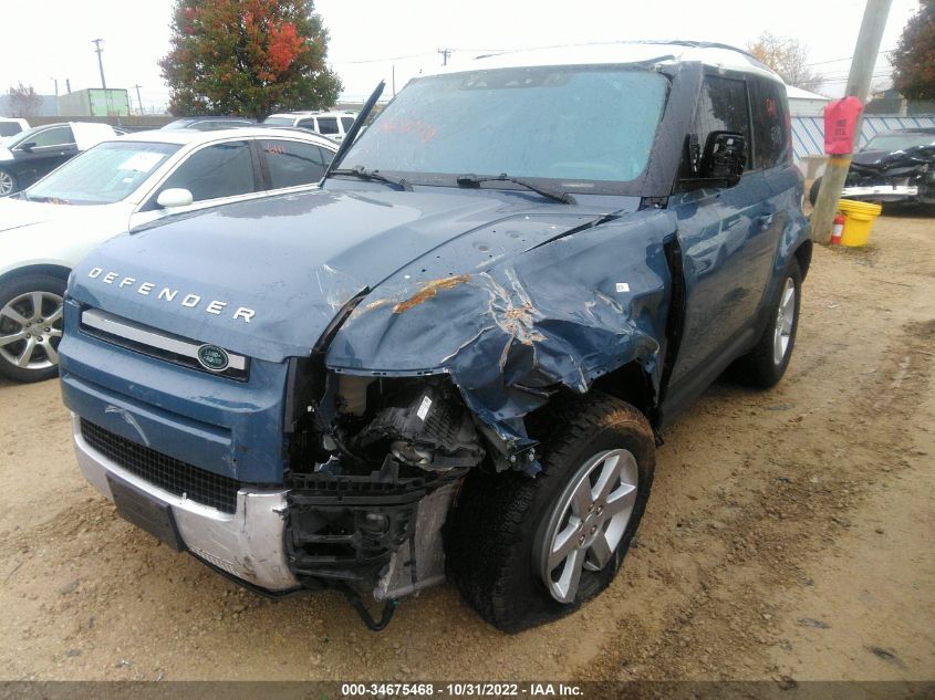 2022 LAND ROVER DEFENDER S VIN: SALEJ6RX2N2063580