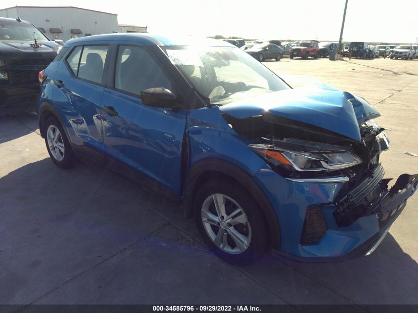 2022 NISSAN KICKS S VIN: 3N1CP5BV3NL482636