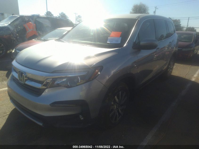 2021 HONDA PILOT EX VIN: 5FNYF5H32MB047633