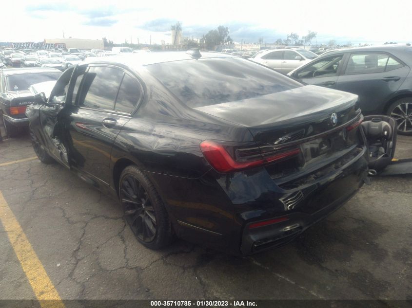 2022 BMW 7 SERIES 750I XDRIVE VIN: WBA7U2C06NCH51538