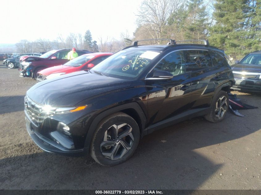 2022 HYUNDAI TUCSON HYBRID LIMITED VIN: KM8JECA10NU040797