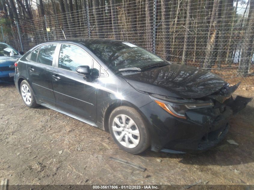 2021 TOYOTA COROLLA LE VIN: 5YFEPMAE1MP163416