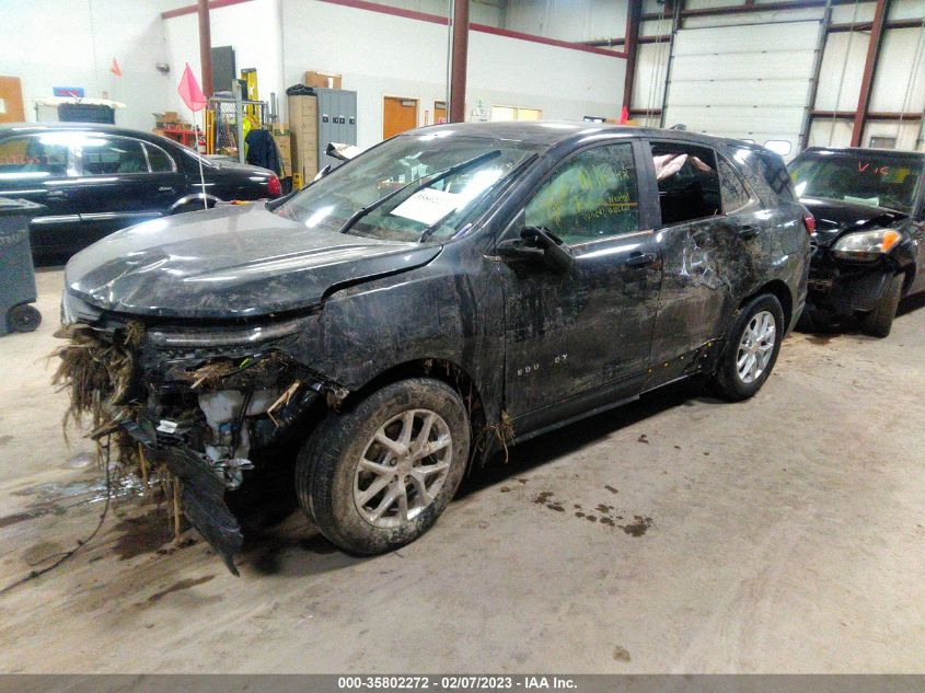 2022 CHEVROLET EQUINOX LT VIN: 3GNAXKEV4NS215940