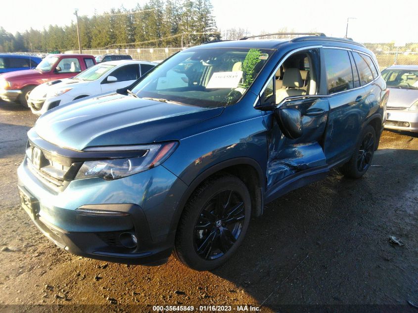 2021 HONDA PILOT SPECIAL EDITION VIN: 5FNYF6H25MB084401