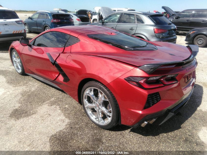 2021 CHEVROLET CORVETTE 2LT VIN: 1G1YB2D49M5101920