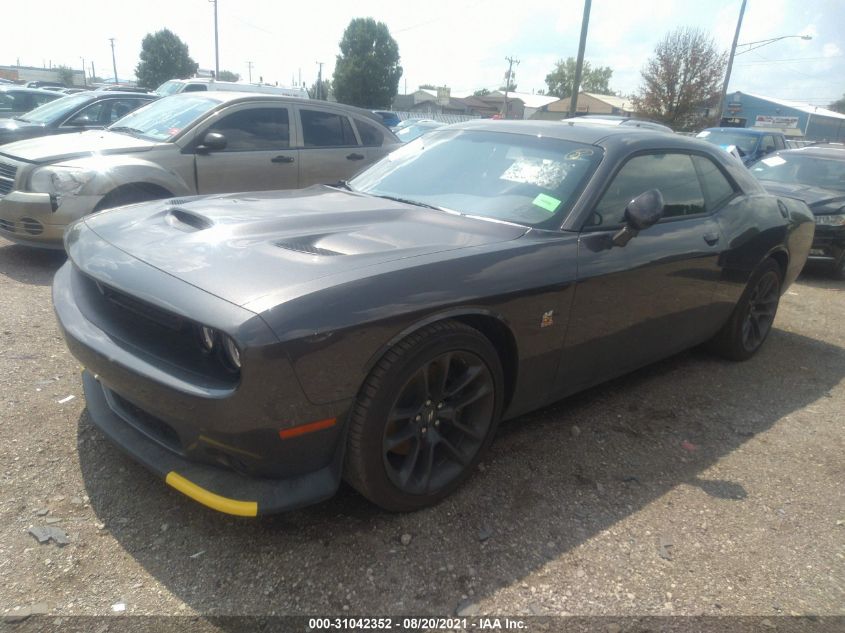 2021 DODGE CHALLENGER R/T SCAT PACK VIN: 2C3CDZFJ8MH513380