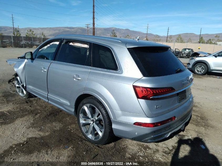 2021 AUDI Q7 PREMIUM PLUS VIN: WA1LXAF74MD032753