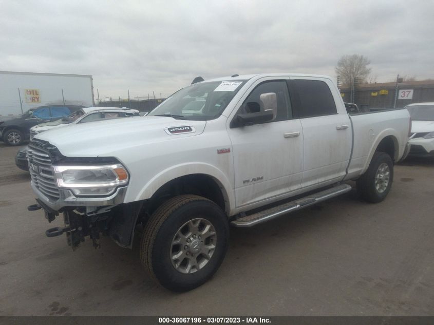 2022 RAM 2500 LARAMIE VIN: 3C6UR5FJXNG386845