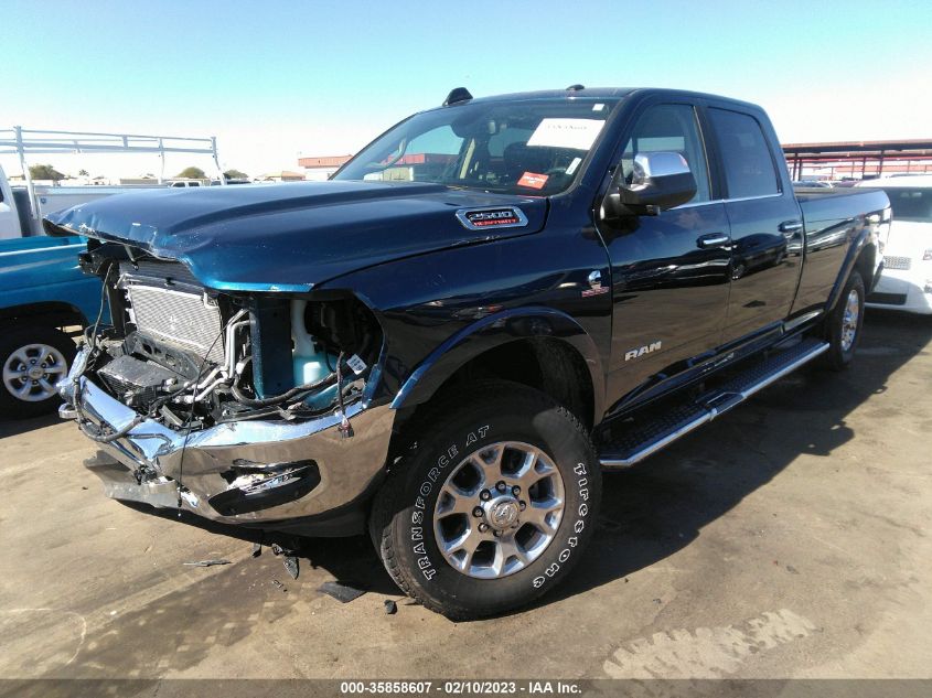 2022 RAM 2500 LARAMIE VIN: 3C6UR5KL9NG319452
