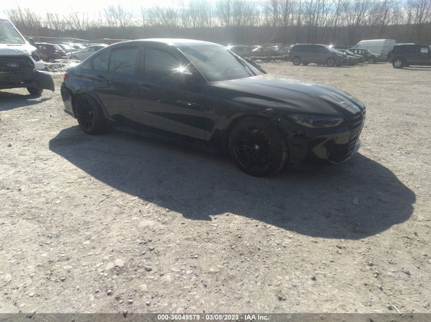 2022 BMW M3 COMPETITION VIN: WBS33AY07NFM27123