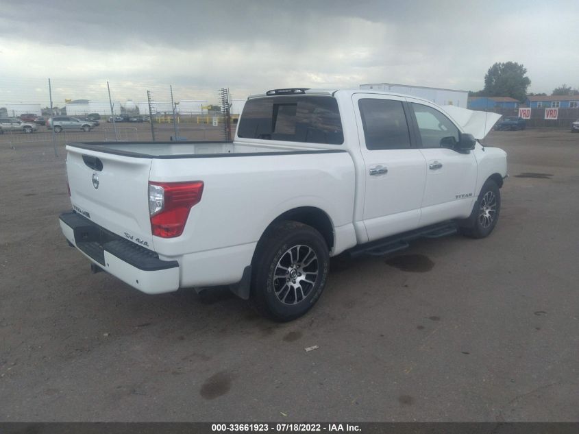 2021 NISSAN TITAN SV VIN: 1N6AA1EC7MN531468
