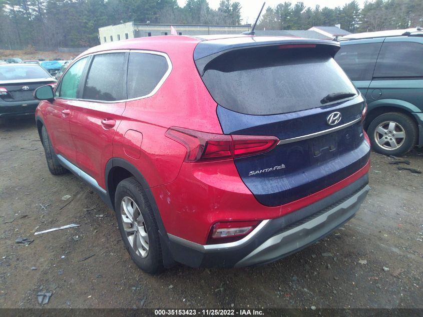 2020 HYUNDAI SANTA FE SE VIN: 5NMS2CAD9LH289728