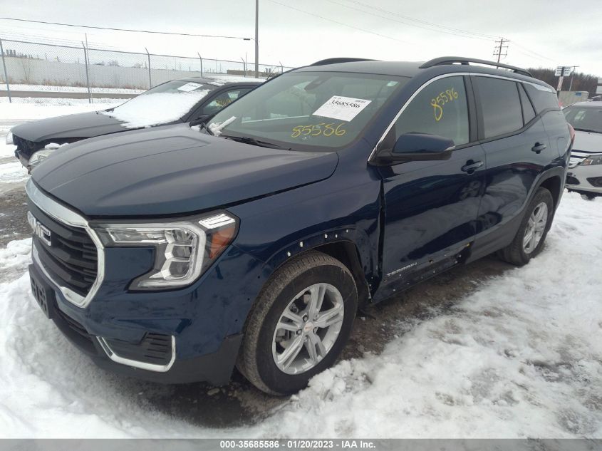 2022 GMC TERRAIN SLE VIN: 3GKALTEV3NL128328