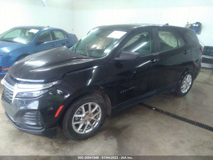 2022 CHEVROLET EQUINOX LS VIN: 2GNAXHEV6N6137730