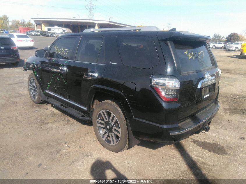 2022 TOYOTA 4RUNNER LIMITED VIN: JTEKU5JR7N5998290