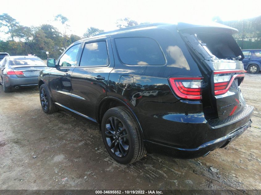 2021 DODGE DURANGO GT PLUS VIN: 1C4RDJDG2MC766454