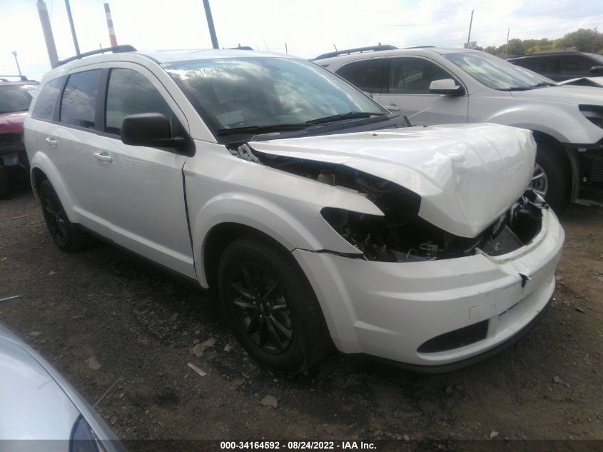 2020 DODGE JOURNEY SE VALUE VIN: 3C4PDCAB8LT275577
