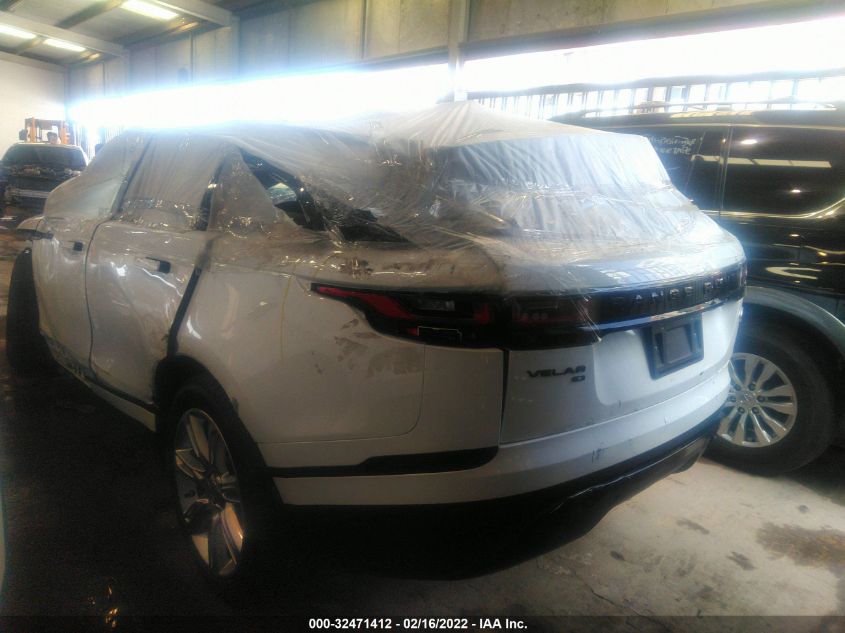 2021 LAND ROVER RANGE ROVER VELAR S VIN: 00LYJ2EX8MA299876