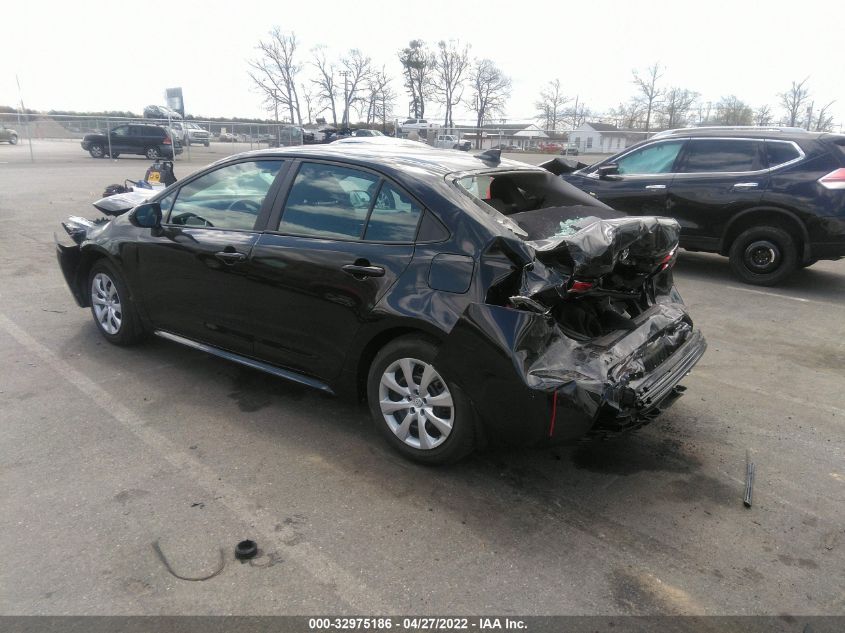 2021 TOYOTA COROLLA LE VIN: 5YFEPMAE0MP268397