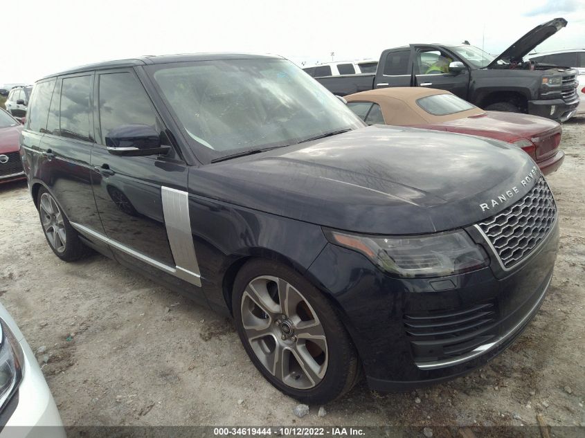 2021 LAND ROVER RANGE ROVER WESTMINSTER VIN: SALGS2RU8MA446903