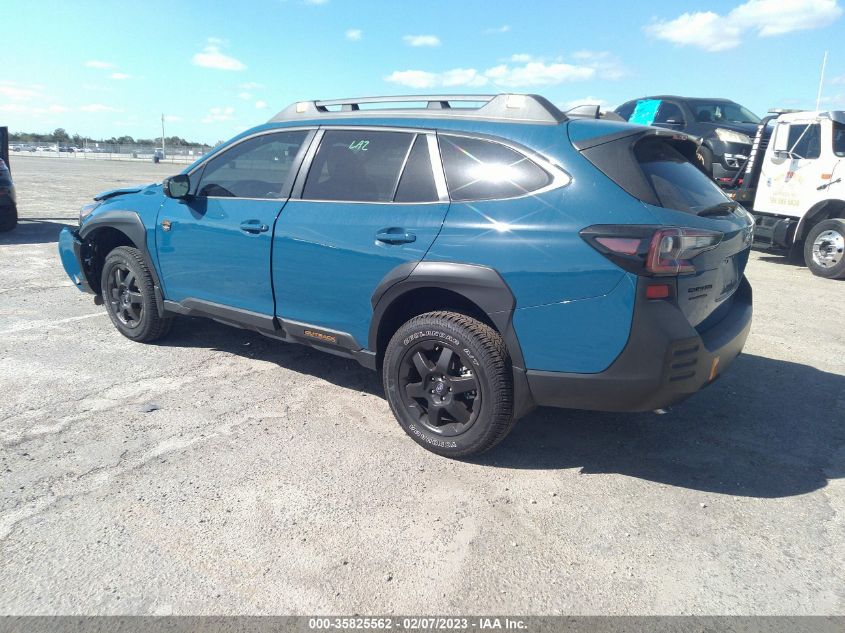 2023 SUBARU OUTBACK WILDERNESS VIN: 4S4BTGSD0P3113573
