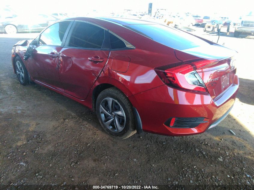 2021 HONDA CIVIC SEDAN LX VIN: 2HGFC2F69MH514151