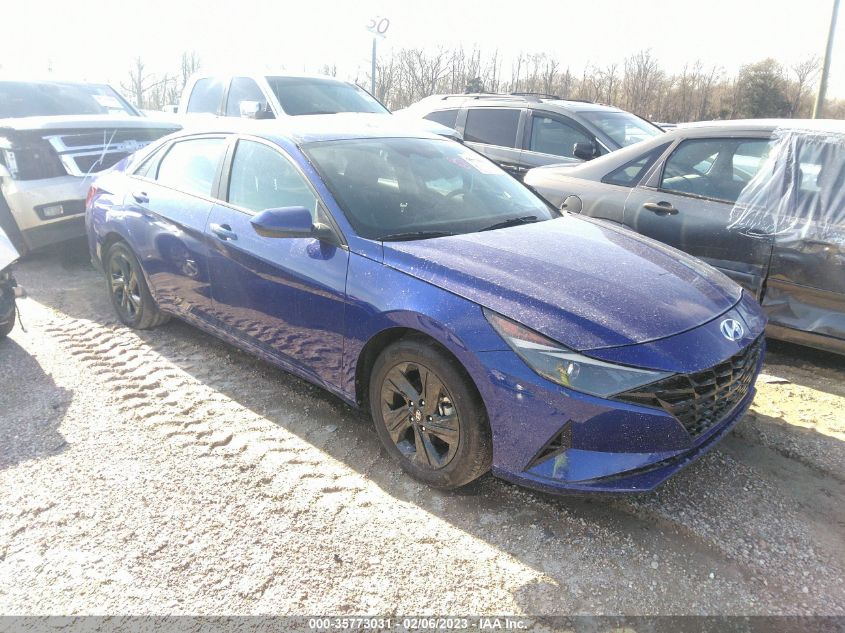 2022 HYUNDAI ELANTRA SEL VIN: 5NPLM4AG5NH081141
