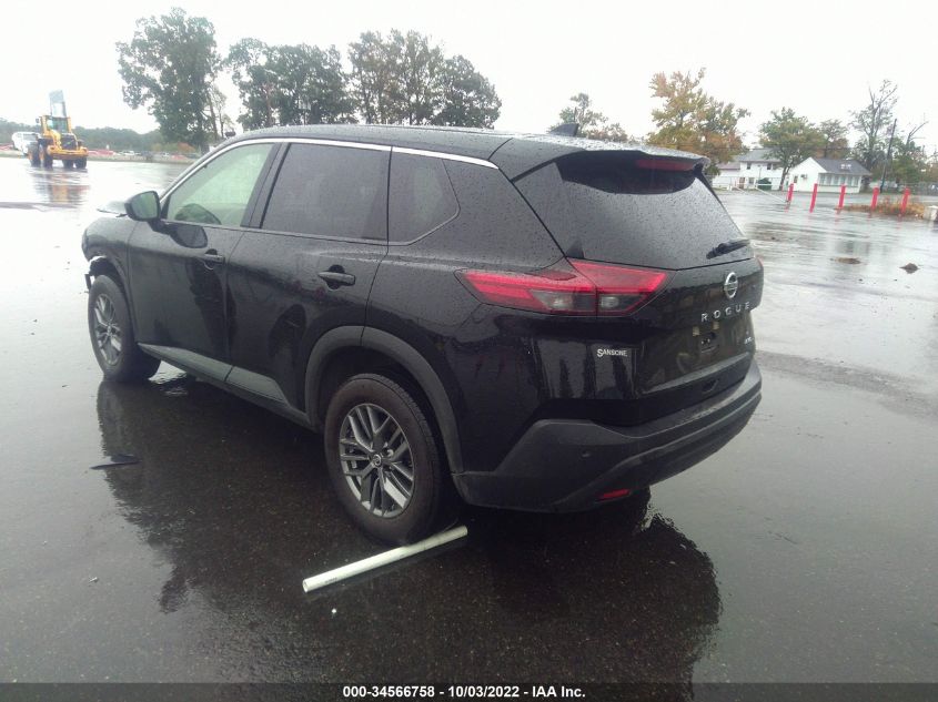 2021 NISSAN ROGUE S VIN: JN8AT3ABXMW207208