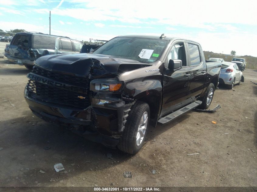 2020 CHEVROLET SILVERADO 1500 CUSTOM VIN: 3GCPWBEH7LG105979