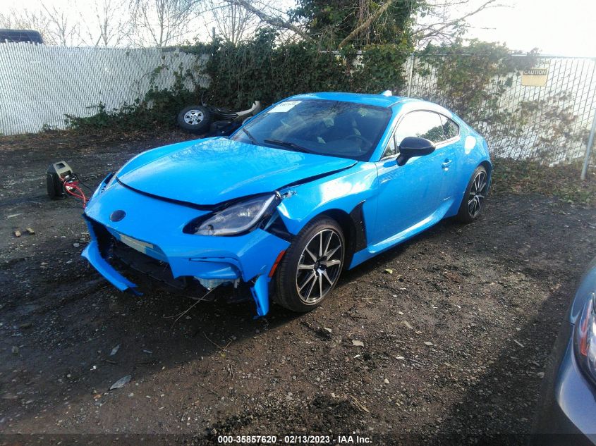 2022 TOYOTA GR86 VIN: JF1ZNBB10N9750517