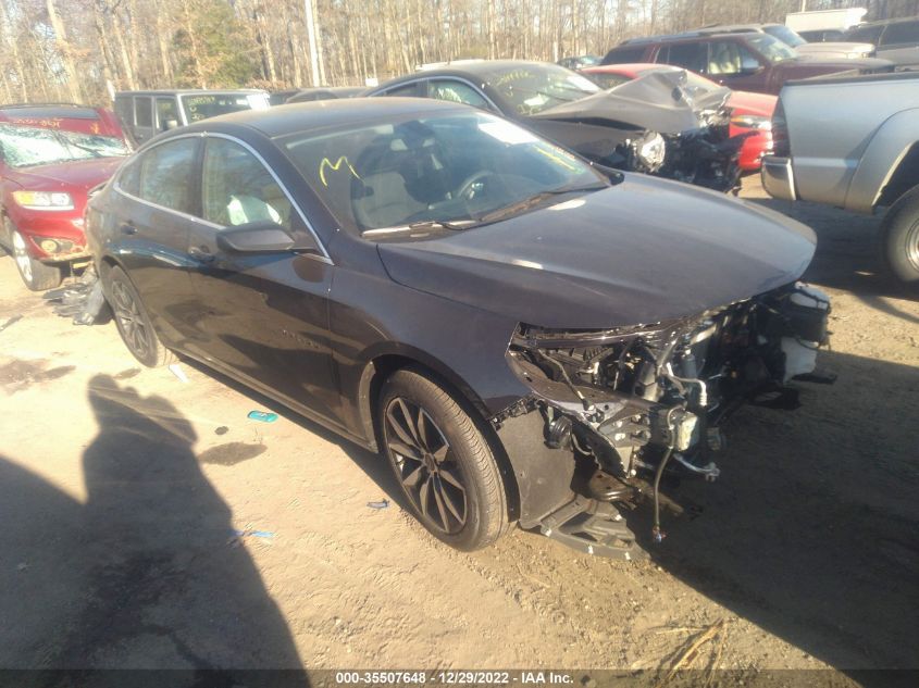 2022 CHEVROLET MALIBU RS VIN: 1G1ZG5ST9NF203327