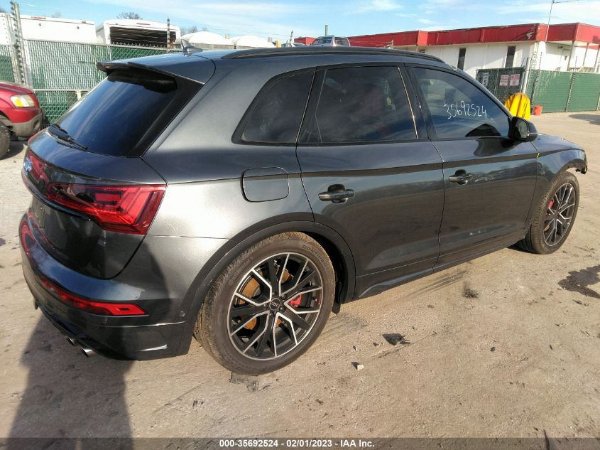 2021 AUDI SQ5 PRESTIGE VIN: WA1C4AFY6M2012372