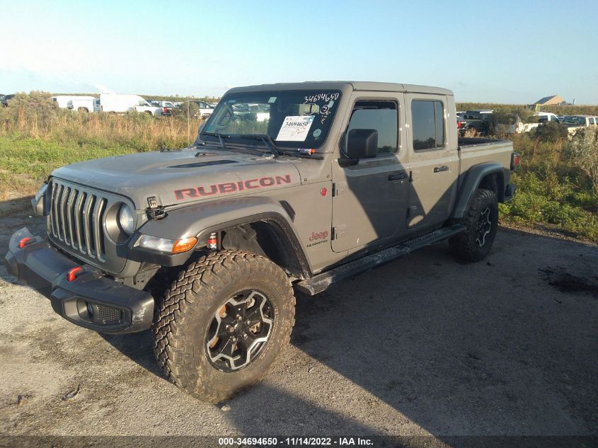 2021 JEEP GLADIATOR RUBICON VIN: 1C6JJTBG4ML615546