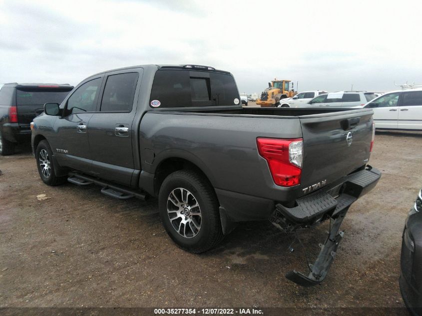 2021 NISSAN TITAN SV VIN: 1N6AA1EF8MN512292