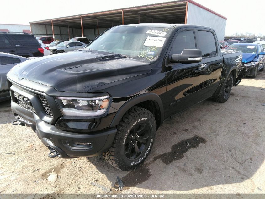 2022 RAM 1500 REBEL VIN: 1C6SRFLT6NN482076